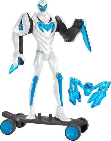 Max Steel Deluxe Turbo Skateboard Action Figures for Boys 4+ Years