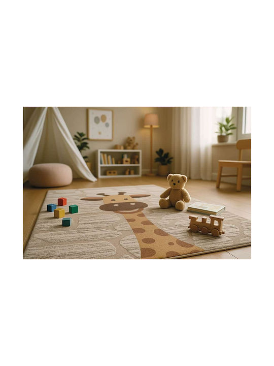 Newplan Kinder Teppich Beige 80x150cm