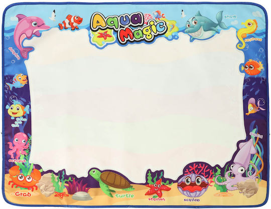 Loco Χαλάκι Δραστηριοτήτων Μπλε 100x80cm