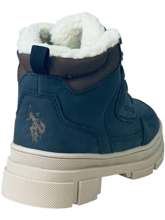 Kinderstiefeletten mit Reißverschluss Blau