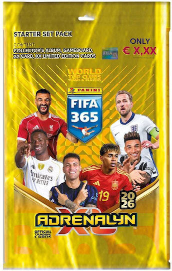 Panini FIFA 365 Top Clubs 2026 Adrenalyn XL Deck Mega