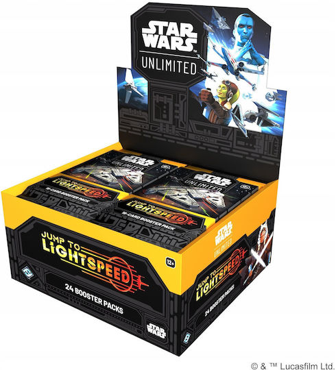 Star Wars Unlimited Tcg Jump To Lightspeed Booster Box 24 Boosters