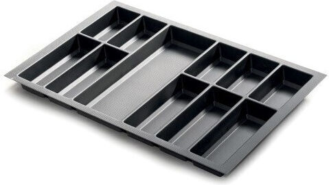 Agoform Tăvi Pentru Tacâmuri De Sertar Din Plastic 64cm Neagră