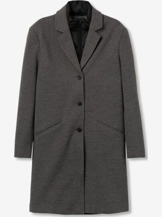 Ανδρικό Παλτό Γκρι