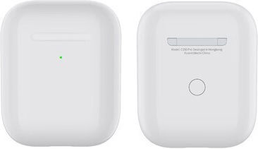 Celebrat C200 Pro Ohrstöpsel Bluetooth-Freisprecheinrichtung Kopfhörer mit Ladeetui Weiß