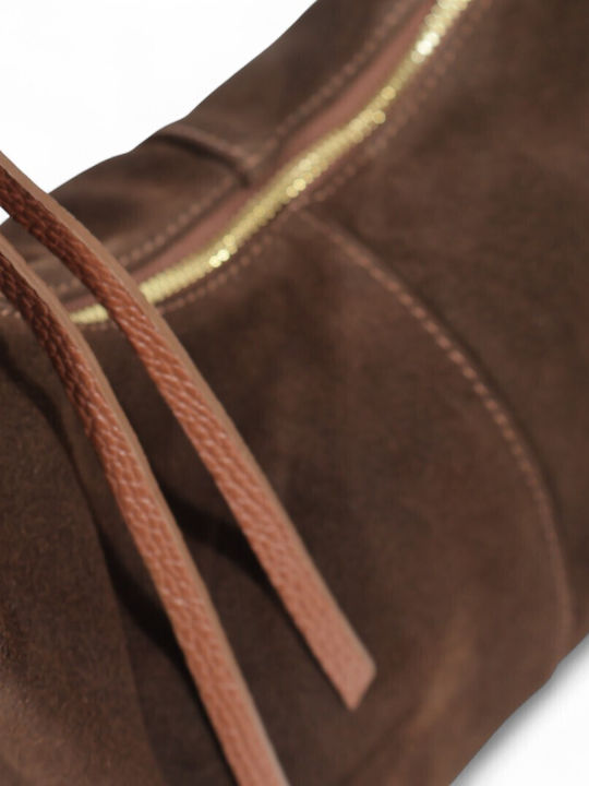Leather Women's Bag Shoulder Brown