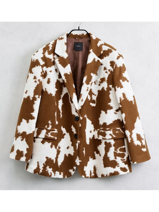 Lumina Women's Blazer Brown