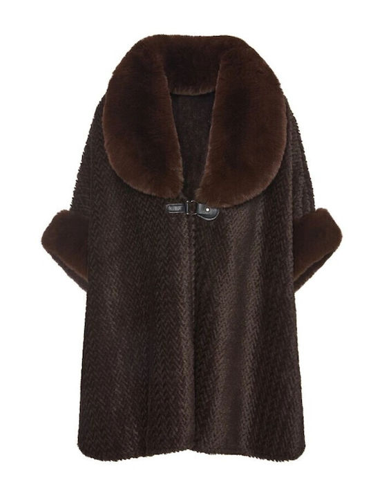 Κοντή Γυναικεία Γούνα Brown