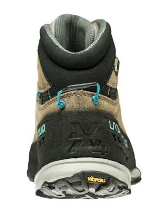 La Sportiva TX4 Mid GTX Women's Hiking Waterproof Boots with Gore-Tex Membrane Brown