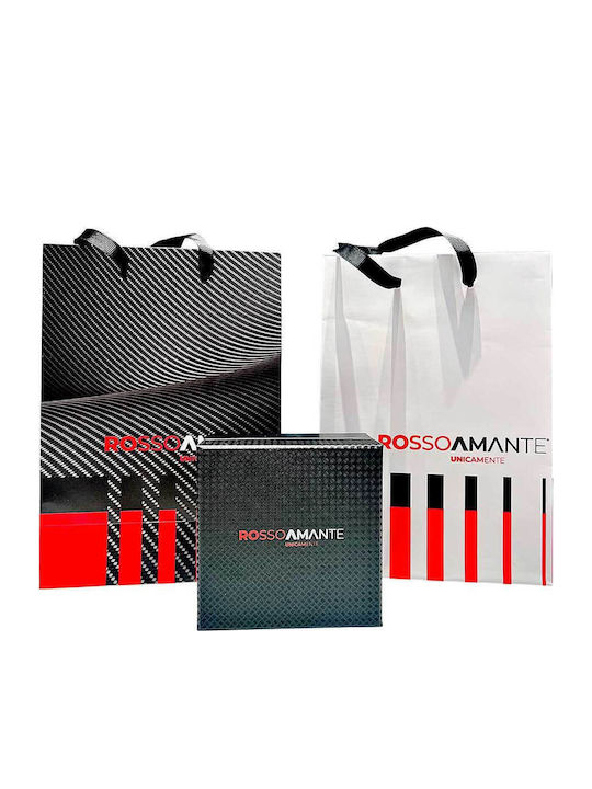 Rosso Amante Herren Armband Kette aus Stahl Rosso Amante Herren Armband Kette aus Stahl