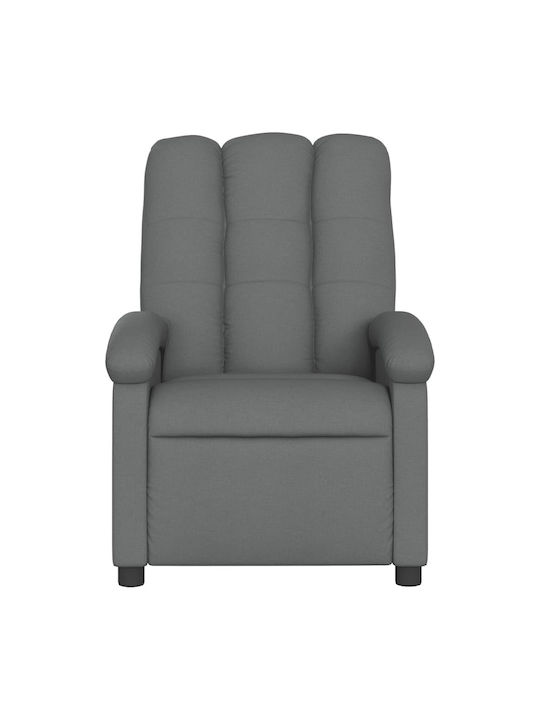 Relaxsessel mit Fußhocker Dark Grey 70x93x101cm