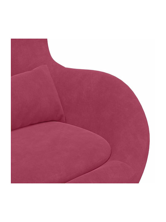 Armchair Red 63x73x90cm