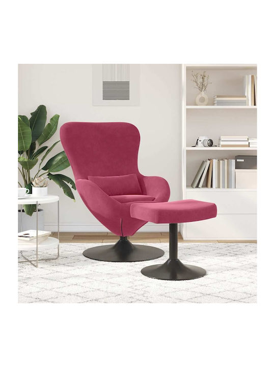 Armchair Red 63x73x90cm