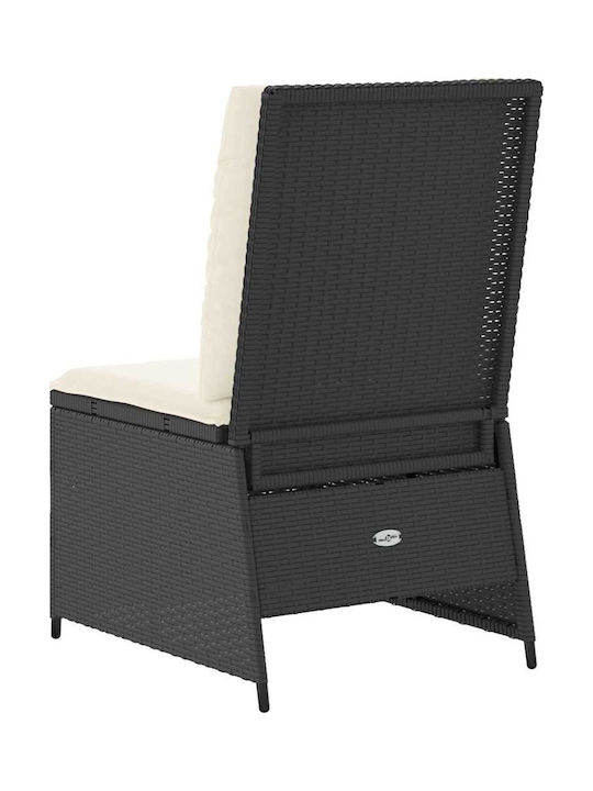 Four-Seater Sofa Outdoor Rattan with Pillows 54x67x95cm