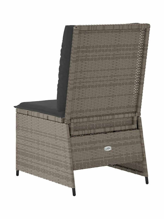 Four-Seater Sofa Outdoor Rattan with Pillows 54x67x95cm