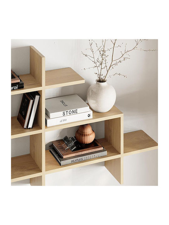 Shelf Wall Halic Natural Beech 150x22x82cm