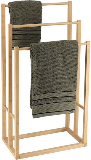 Eurocasa Double Wall-Mounted Bathroom Hook ​80x42cm Brown