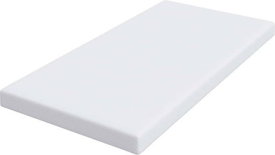 vidaXL Matratzentopper Einzel Polyester 100x200x10cm