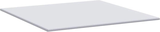 vidaXL Mattress Topper King Size Polyester 180x200x3.5cm