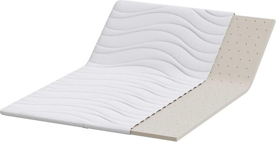 vidaXL Matratzentopper Doppel Polyester 140x190x5.5cm