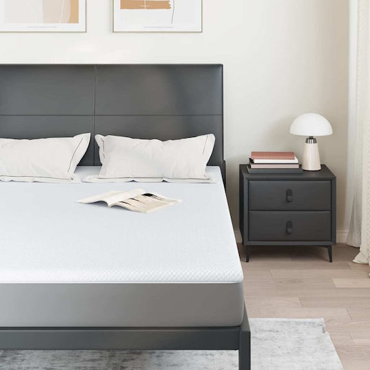 vidaXL Matratzentopper Doppel Polyester 140x200x3.5cm