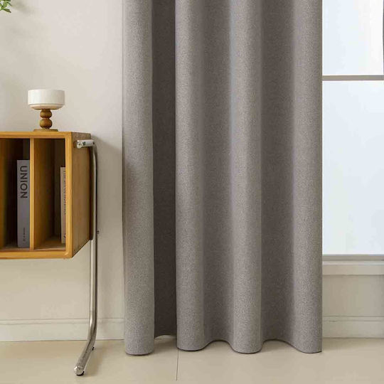Beauty Home Vorhang mit Grommets Total 8446 Schwarze 140x270cm
