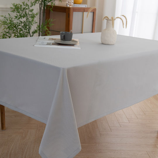 Beauty Home Τραπεζομάντηλο Supreme Art 8493 Γκρι 150x150εκ.
