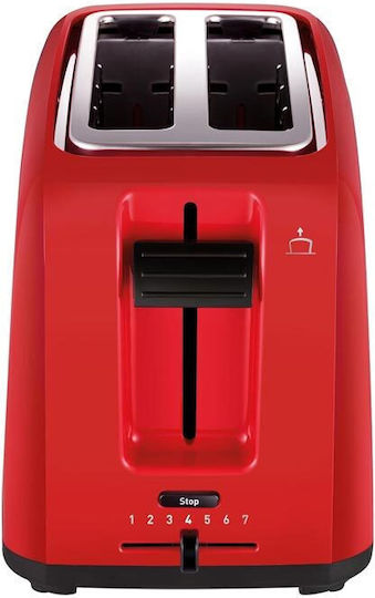 Tefal Prăjitor de pâine 2 sloturi 800W Roșu