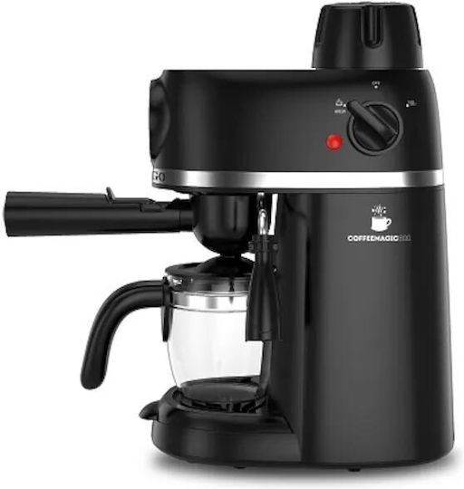 Sogo Μηχανή Espresso 800W Πίεσης 3.5bar Μαύρη CAF-SS-7645
