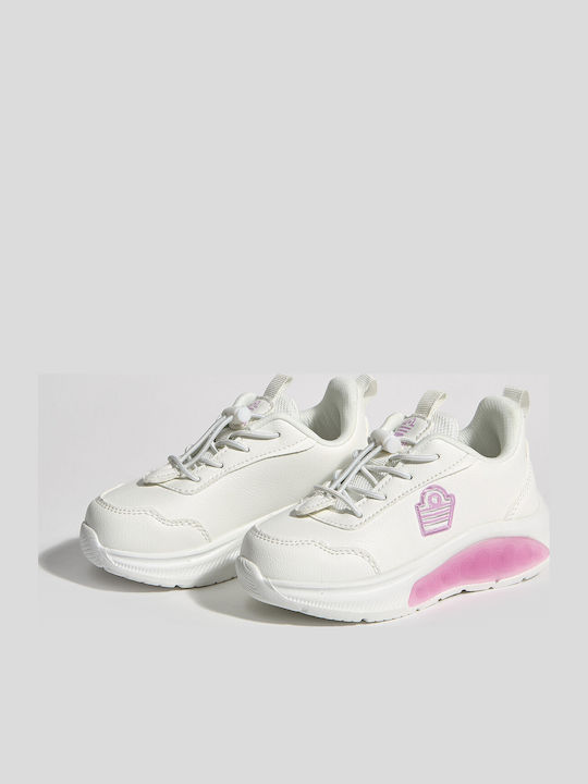 Παιδικά Sneakers με Φωτάκια Λευκά