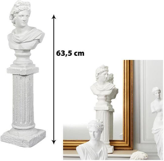 Dekorative Büste 19x63,5x63,5cm