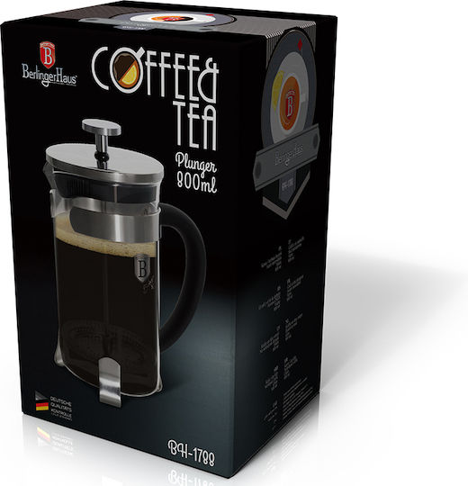 Berlinger Haus Manual Filter Coffee Maker Stainless Steel Silver 800ml