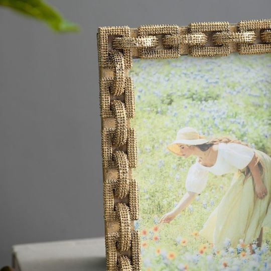 Artekko Frame Plastic with Gold Frame