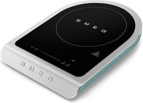 Smeg Επιτραπέζια Εστία Επαγωγική Μονή Πράσινο