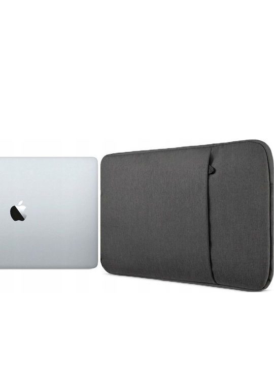 Husă Laptop Zagatto Poliester 26 Cm X 36 Cm X 2,5 Cm Cu Fermoar 13' Gri Închis