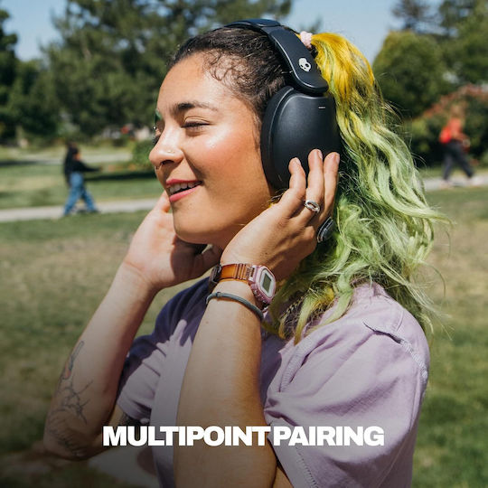 Skullcandy Hesh 360 Wireless / Wired Over Ear Headphones with 100 hours of Operation and Quick Charge Black