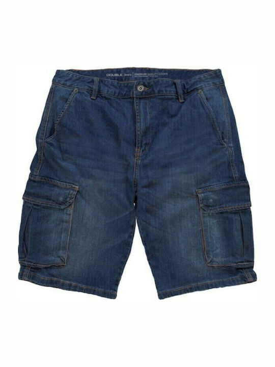 Herrenshorts Jeans Marineblau