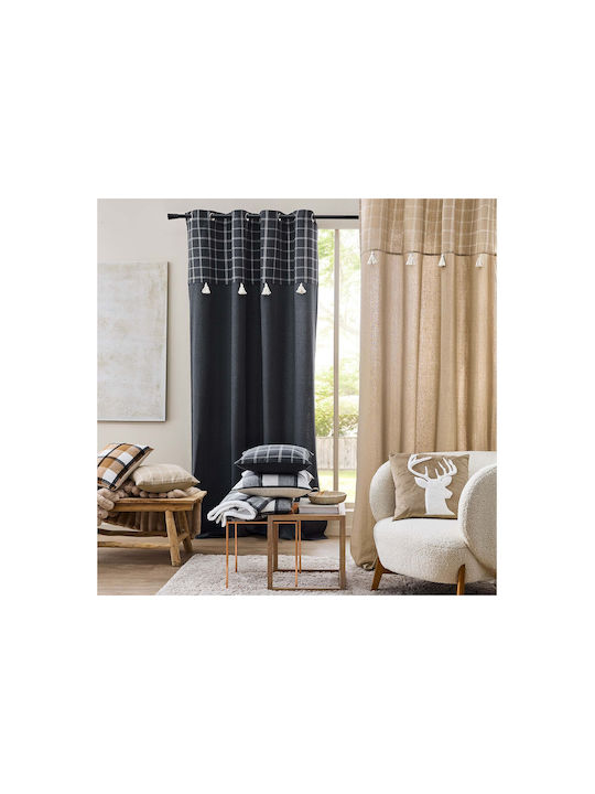 Douceur d'Intérieur Κουβέρτα Sherpa Καναπέ 125x150εκ. Camel