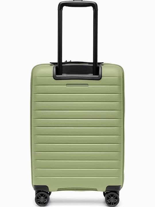 Puccini Seoul Hart Koffer Kabine Grün Mit 4 Räder Höhe 56cm