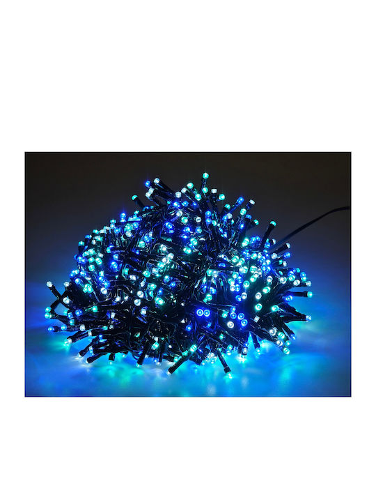 1000 Λαμπάκια LED 22μ. Πολύχρωμα σε Σειρά 1000 Λαμπάκια LED 22μ. Πολύχρωμα σε Σειρά