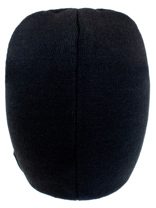 Kids Beanie Knitted Black