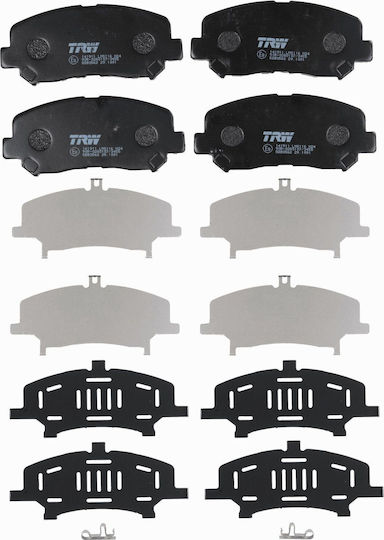 Trw Brake Pad Set Disc Brake Gdb3562