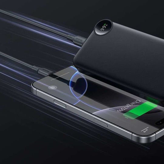 Mcdodo MC-3850 Power Bank 10000mAh 30W με Θύρα USB-A και Θύρα USB-C Μαύρο