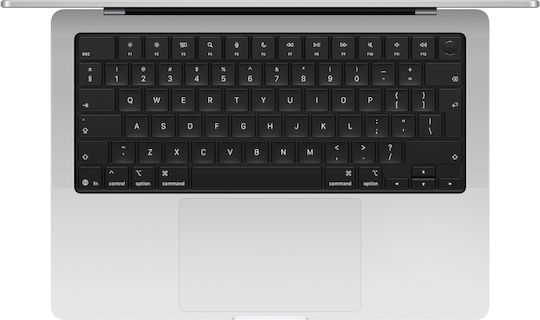 Apple MacBook Pro 14.2" IPS Panel Retina Display 120Hz (M5-10-ядрен/16GB/1TB SSD/10-Core GPU) Сребрист (Международен Английски Език Клавиатура)
