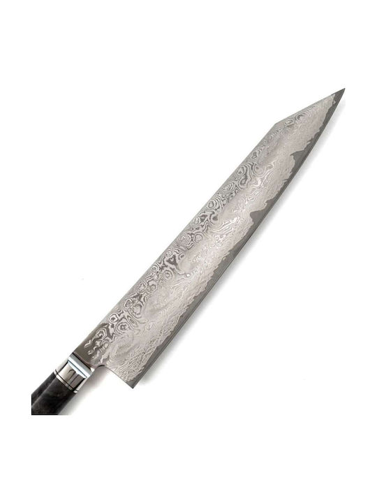 Ryusen Messer Santoku aus Damaststahl 17.5cm