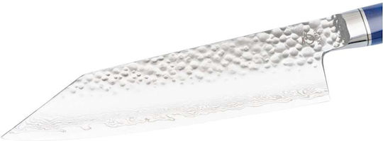 Ryusen Messer Santoku aus Damaststahl 17cm
