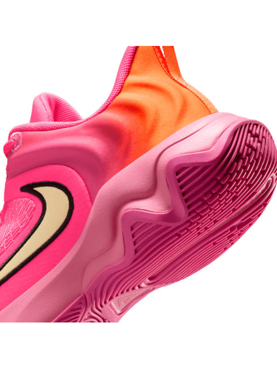 Giannis Immortality 4 Kids Sports Shoes Basketball with Laces Pink
