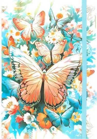 Salko Paper Notebook A5 40 Sheets with White Pages Design 1