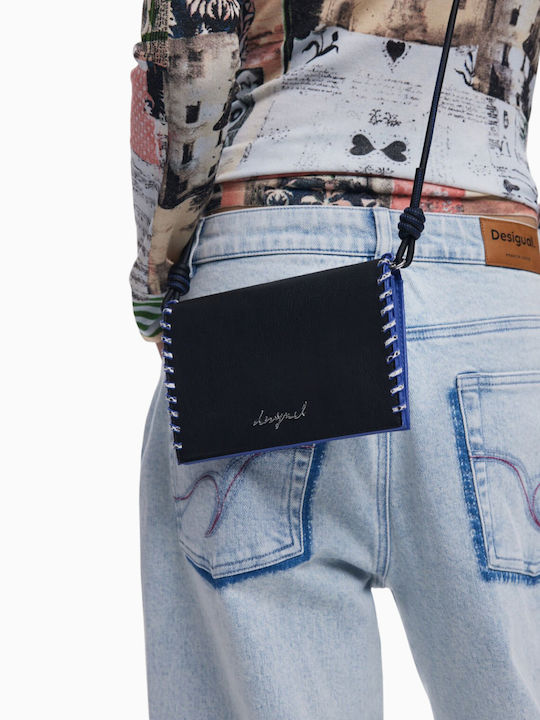 Large Women's Wallet Coins Black