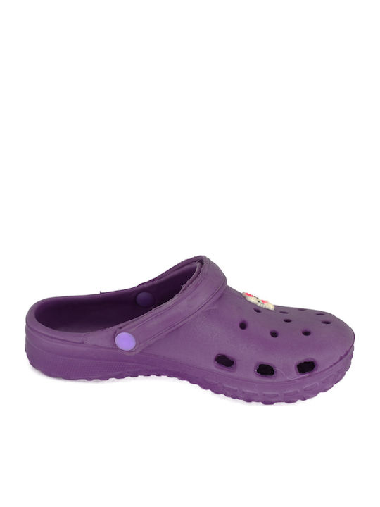 Children's Anatomical Beach Shoes Lilac